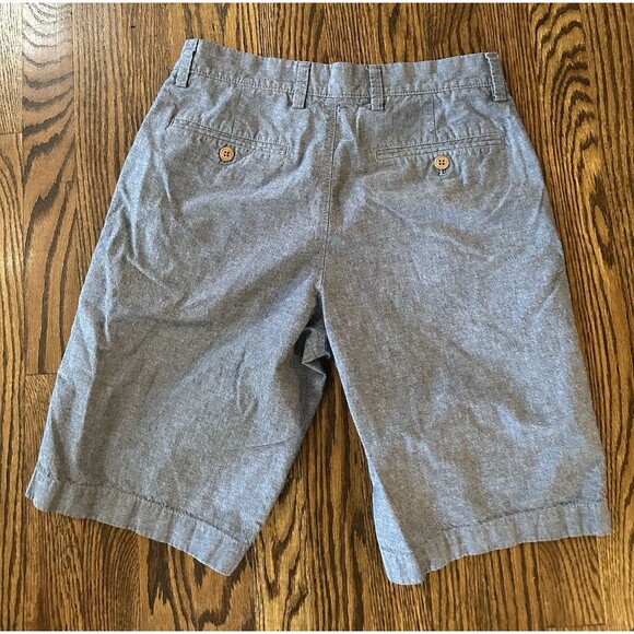 J. Crew Rivington 10.5" Inseam Blue Chino Shorts Mens Size 30W Stylish Outdoor - Picture 8 of 9